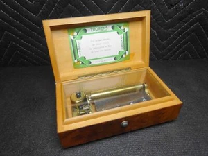 SWISS THORENS PRE REUGE MUSIC BOX - 52 Teeth / 4 Songs - Picture 1 of 12