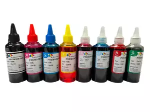 8x100ml Refill ink for Canon CLI-8 PIXMA Pro 9000 Mark ii Cartridge CISS - Picture 1 of 2