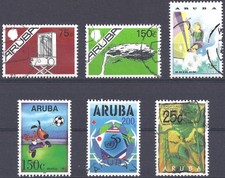 Aruba (Netherlands Antilles - Antille Olandesi) - Lot of 6