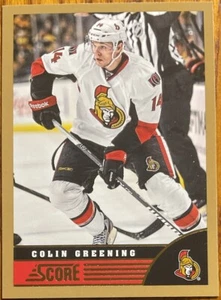2013-14 Score Gold Colin Greening #352 Ottawa Senators - Picture 1 of 2