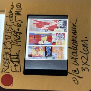 James Rosenquist "F-111” Pop Art 35mm Slide - Picture 1 of 3
