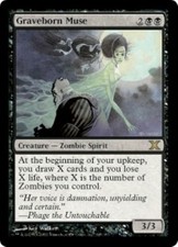 ^MTG Tenth 10th Edition - Graveborn Muse (x4) NM
