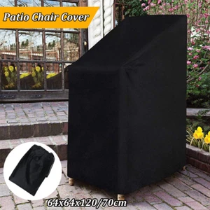 Waterproof Chair Cover High Back Outdoor Patio Garden Furniture Storage Cover US - Picture 1 of 11