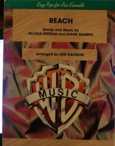 Jazz Band  Reach by Gloria Estefan & Diane Warren arr Lew Davison New out print - Picture 1 of 7