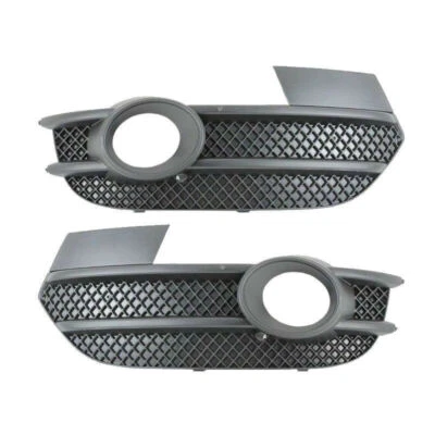 1 par de luces antiniebla para parachoques delantero cubierta rejilla de malla apta para Audi Q3 2013-2015 Foto 1 de 4
