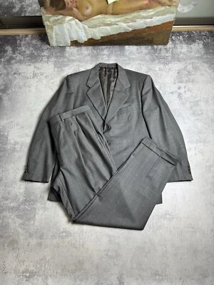 Traje de Lana Pal Zileri & Reda Años 90 Diseñador Italiano Clásico Blazer Pantalones Talla: 54 Foto 1 de 4