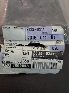 Genuine GM Front Seat Adjuster Memory Module 23338341 NEW - Picture 1 of 1
