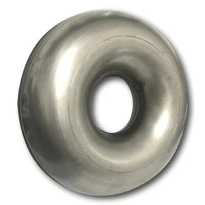 EXHAUST PIPE MANDREL BEND MILD STEEL 2.5" 360 DEGREE DONUT SEAMED - Picture 1 of 6