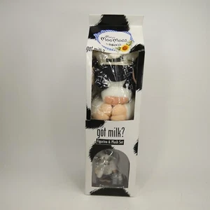 RARE In ORIGINAL BOX Marys Moo Moos Cow Holstein GOT MILK Plush Set XZKMX - Picture 1 of 16