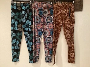 Leggings Depot Palm Fronds, Paisley India y Leopardo Yoga Pantalones Talla Única Tú ELIGES - Imagen 1 de 5