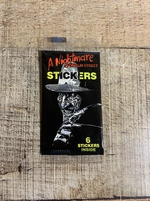 A NIGHTMARE ON ELM STREET STICKERS 6 Inside 1984 - Image 1 of 2