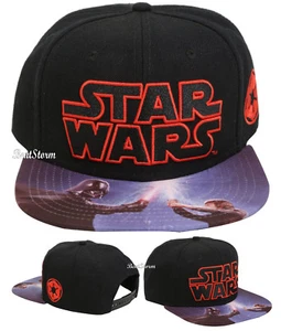 Star Wars Darth Vader & Luke Empire Strikes Back Original Snapback Sombrero Gorra de Pelota - Imagen 1 de 5