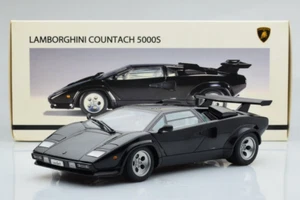 Lamborghini Countach 5000S Black Autoart 74533 - NEW - Picture 1 of 10