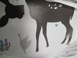 Timber Art Box Wall Decal - Tree Branches, Peel & Stick Wall Paper, New - Picture 1 of 12