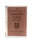 The Oxford Book of Modern Verse 1892-1935 (W.B. Yeats - 1972) (ID:59982)