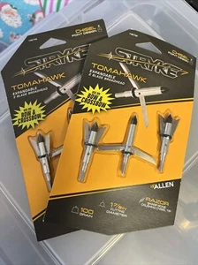 2 Stryke Tomahawk EXPANDABLE Broadhead 100 Gr. 3 Pk. - Picture 1 of 4