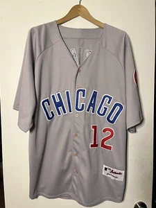 Alfonso Soriano Chicago Cubs Authentic Jersey Majestic Men's Size XL Embroidered - Picture 1 of 4