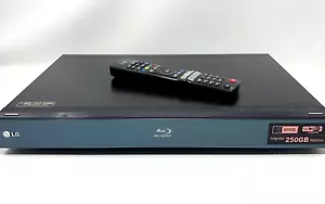 LG BD590 WiFi Blu-ray Player 250GB HDD Hard Disk Drive Media Library w/Remote - Picture 1 of 12