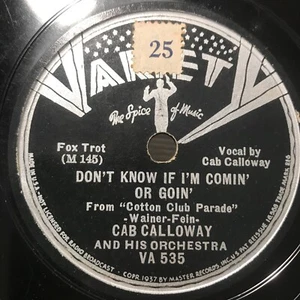 Cab Calloway - Wake Up And Live / Don't Know If I'm Comin' - Variety 535 - Picture 1 of 5