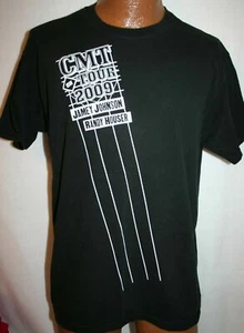 T-SHIRT JAMEY JOHNSON Randy Houser 2009 CMT tour concerto L rara MUSICA COUNTRY - Foto 1 di 1