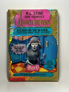 1st Print #15 Please Don't Feed the Vampire Give Yourself Goosebumps RL Stine - Picture 1 of 20