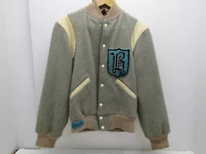 Alte 1963 Brecksiville VarsityThreads Leder & Wolle Varsity Letterman Jacke - Bild 1 von 7