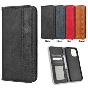 For iPhone 15 Pro Max 14 13 XR 6 Case Leather Wallet Card Slot Stand Flip Cover - Picture 1 of 28