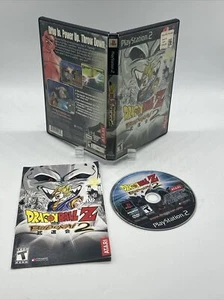 SONY PlayStation 2 PS2 Dragon Ball Z: Budokai 2 (BLACK LABEL VERSION & COMPLETE) - Picture 1 of 1