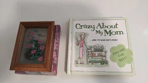 Music Box Plays What a Friend We Have in Jesus & gift book, great gift for mom - Picture 1 of 6