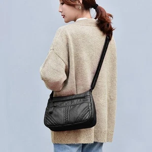 Kuriertasche Handtasche Umhängetasche Schultertasche Damen Frauen mehrere Taschen - Bild 1 von 15