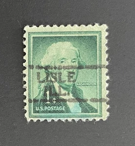 Lisle, Illinois Type 701 Precancel - 1 cent Washington - U.S. #1031 - IL - Picture 1 of 1