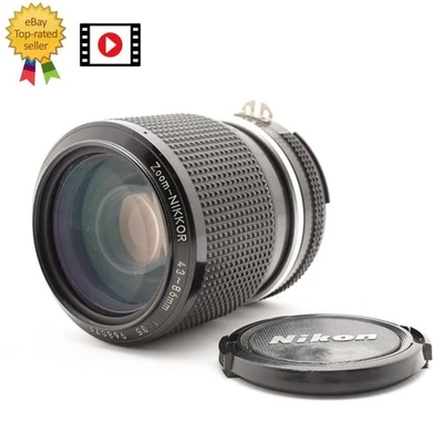 Nikon Zoom-NIKKOR Ai 43-86mm f/3.5 MF Manual Lens F Mount From JAPAN [EXC+5] - Image 1 of 4