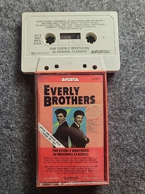 Everly Brothers 24 Original Classics Cassette Tape 1984 - Image 1 of 2