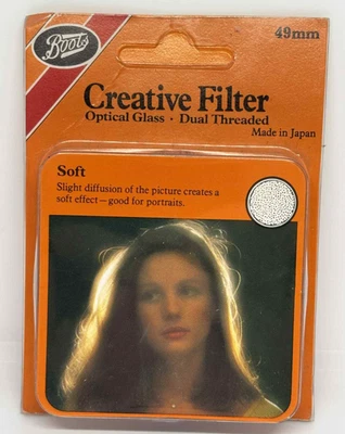 BOOTS Creative Filter Range Centre Spot Clear 49mm Thread - NEW & SEALED - Image 1 of 3