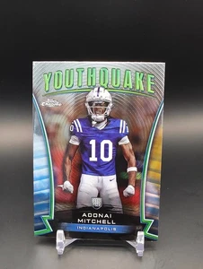 2024 Topps Chrome Adonai Mitchell Youthquake RC Rookie #Y-15 Colts - Bild 1 von 2