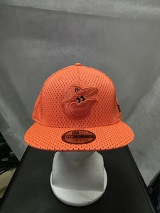 NWS Baltimore Orioles Orange Mesh New Era 59fifty 7 3/8 MLB - Picture 1 of 10