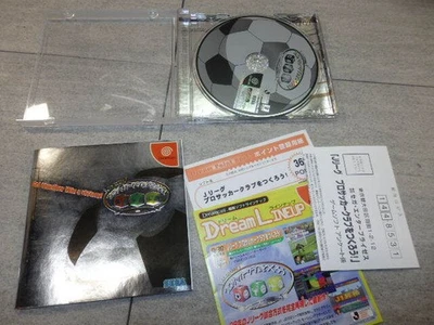 Dreamcast JLEAGE Let create a soccer club Points H150 56postcard Japan AA - Image 1 of 4