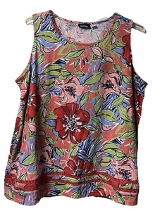 Edizioni Basic ~ Donna ~ Top ~ 2X ~ Camicetta ~ Senza maniche ~ Vintage - Foto 1 di 24