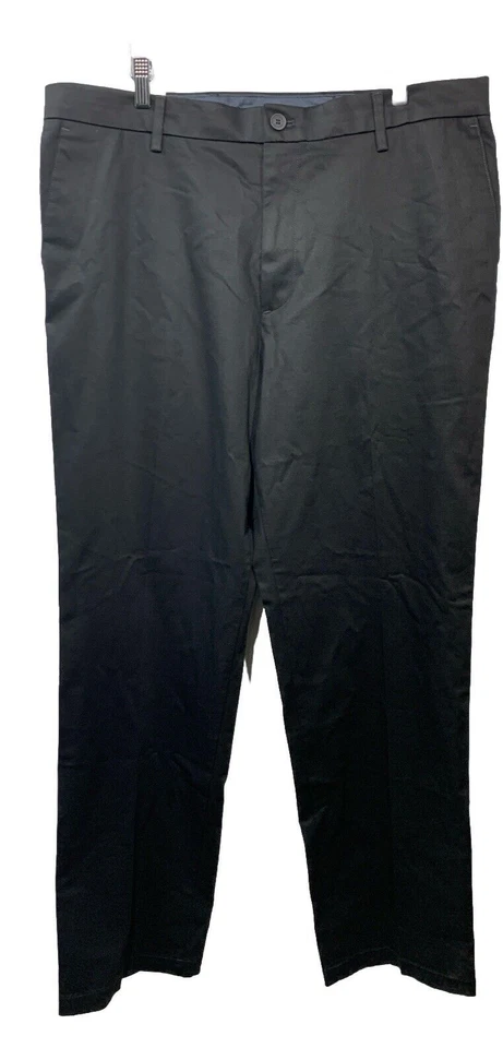 Men’s Dockers Signature Khaki Classic Fit Pants 38Wx 34L Stretch Black