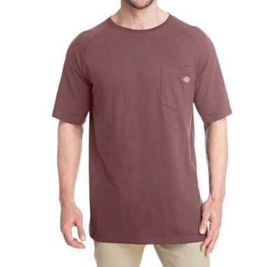 Camiseta Dickies Para Hombres NUEVA Talla M-3XL Temp IQ Performance Manga Corta, Camiseta Bolsillo Foto 1 de 4