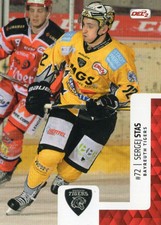 2017-18 DEL2 Playercards (#058) - SERGEJ STAS [Saale Bulls Halle] Germany3