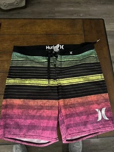 Hurley Womens Juniors Shorts Size 5 Swim Shorts - Picture 1 of 3