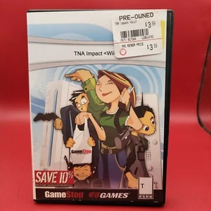 TNA Impact! (Nintendo Wii) Wresting Kurt Angle AJ Styles DISC ONLY FREE SHIPPING - Picture 1 of 4