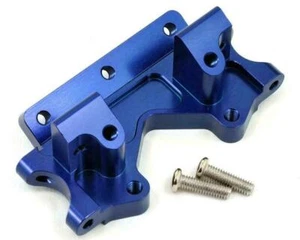 STRC BLUE ALUMINUM BULKHEAD ST2530B TRAXXAS SLASH STAMPEDE RUSTLER BANDIT 2WD - Picture 1 of 1