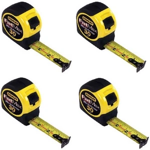 (4) ea Stanley 33-730 FatMax 30' ft Blade Armor Tape Measure - Picture 1 of 4