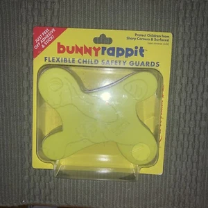 Bunny Rappit Flexible Child Safety Guards Yellow. Wrap Onto Corners. New Sealed! - Picture 1 of 5