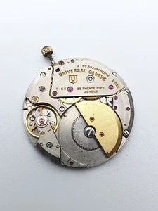 Universal Geneve cal. 1-66 Microtor Movement - Parts - Picture 1 of 3