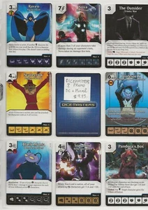 Lot 8 Promo Dice Masters cards PROMO DC & Marvel 7xENG 1xESP - Picture 1 of 1