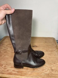 Botas de montar Cole Haan Air para mujer EE. UU. talla 5 de cuero marrón - Imagen 1 de 9