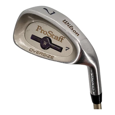 Wilson Oversize Pro Staff 7 Iron Reflex Low Kickpoint Graphite Shaft RH 37" - Image 1 of 4